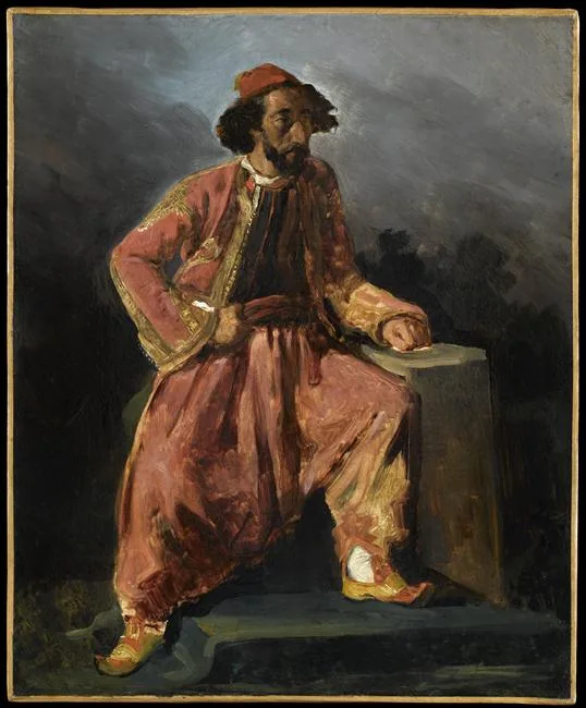 Turc assis. Portrait présumé de Paul Barroilhet, artiste lyrique