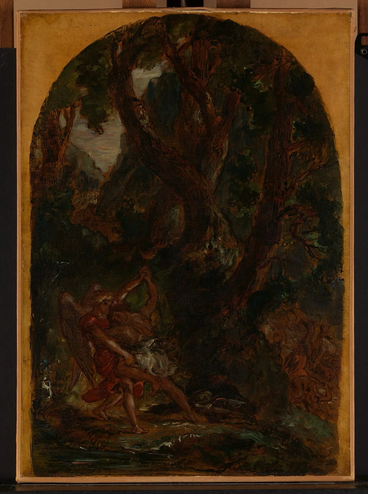 Jacob Wrestling with the Angel (No. 1)