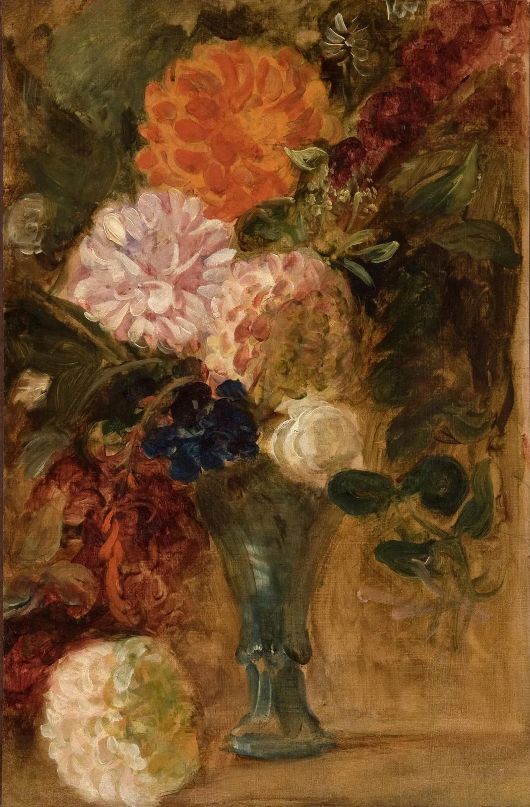 Still Life with Dahlias