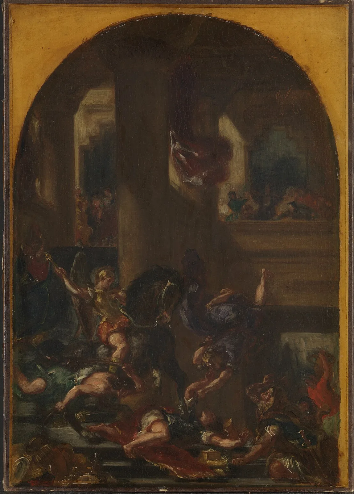 Heliodorus Driven from the Temple (No. 1)