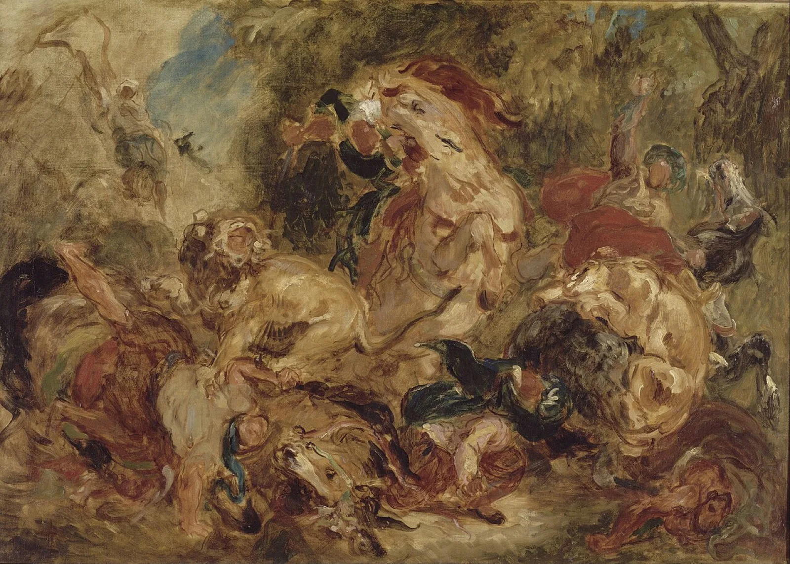 Chasse aux lions (No. 1)