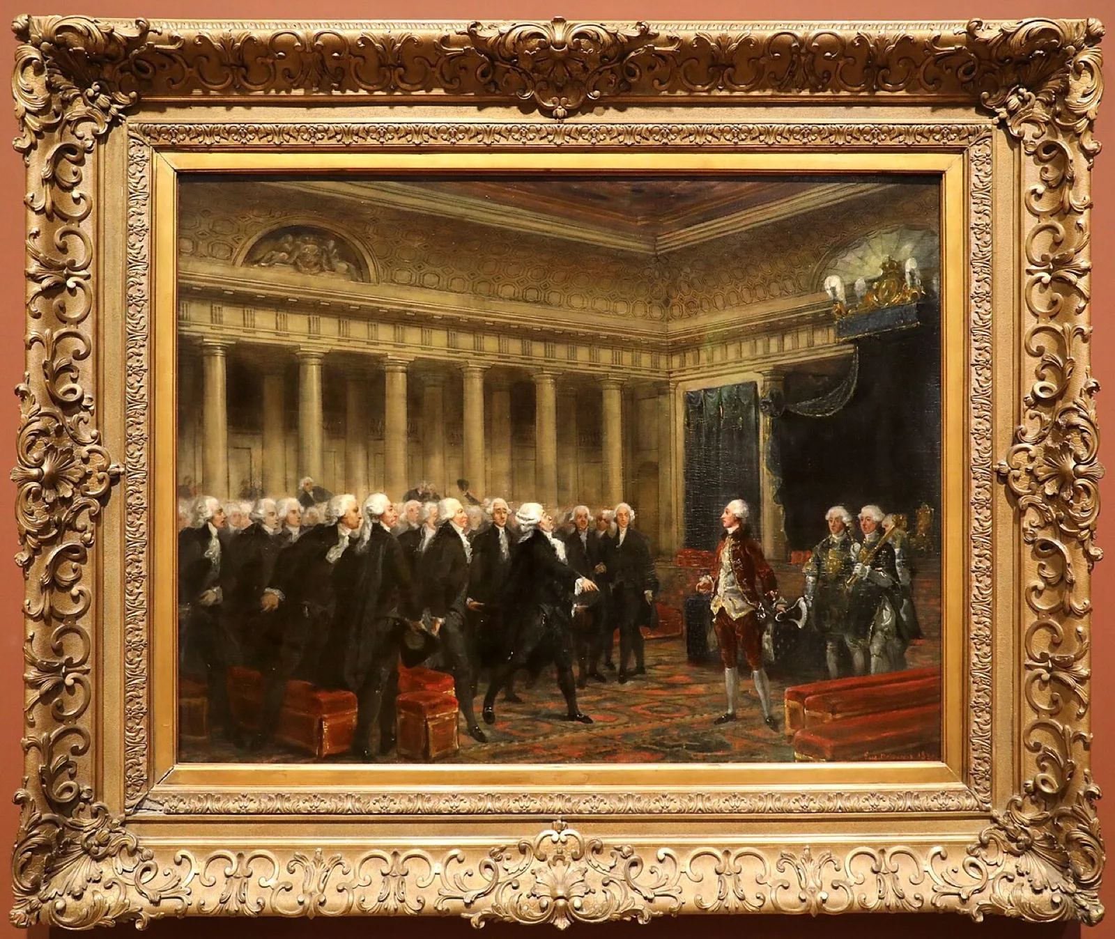 Mirabeau answering the Marquis de Dreux-Brézé