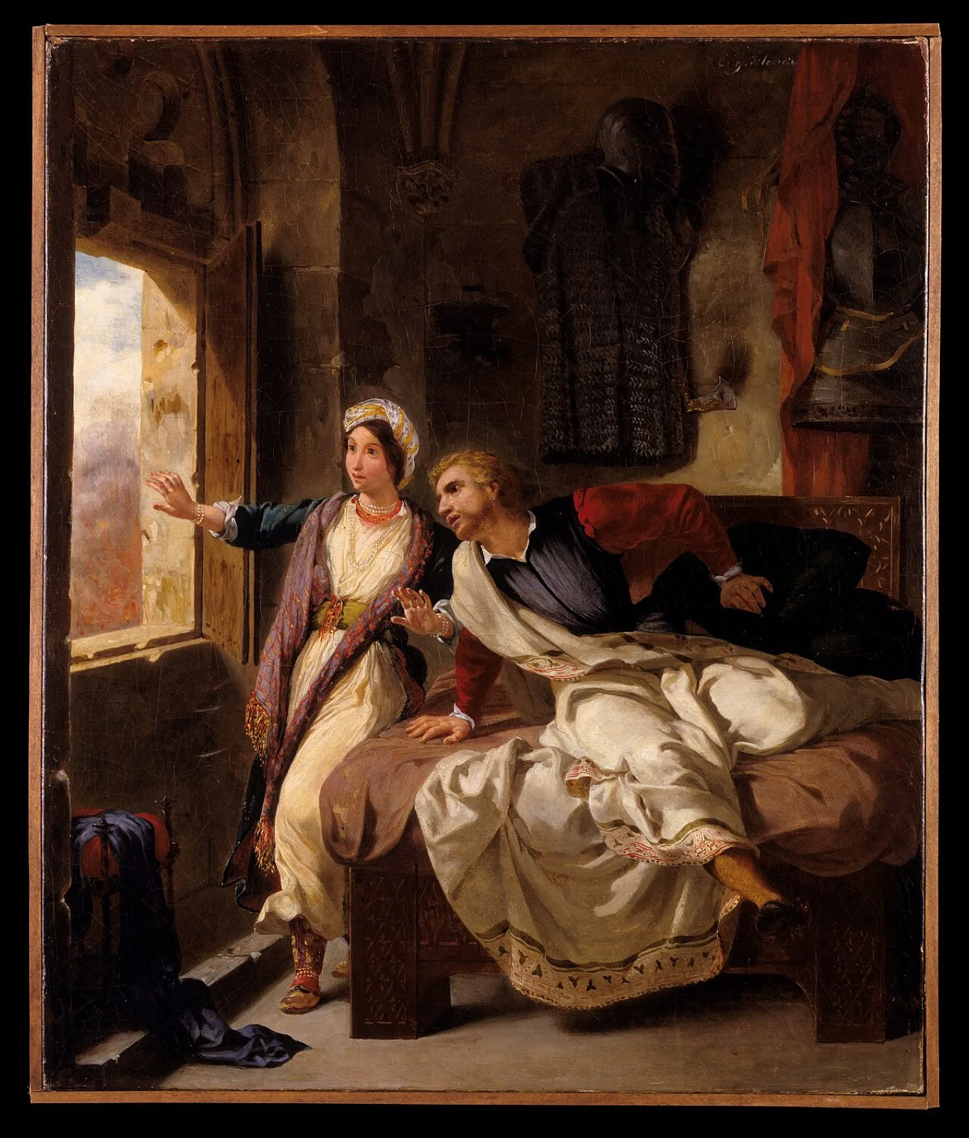 Rebecca and the Wounded Ivanhoe