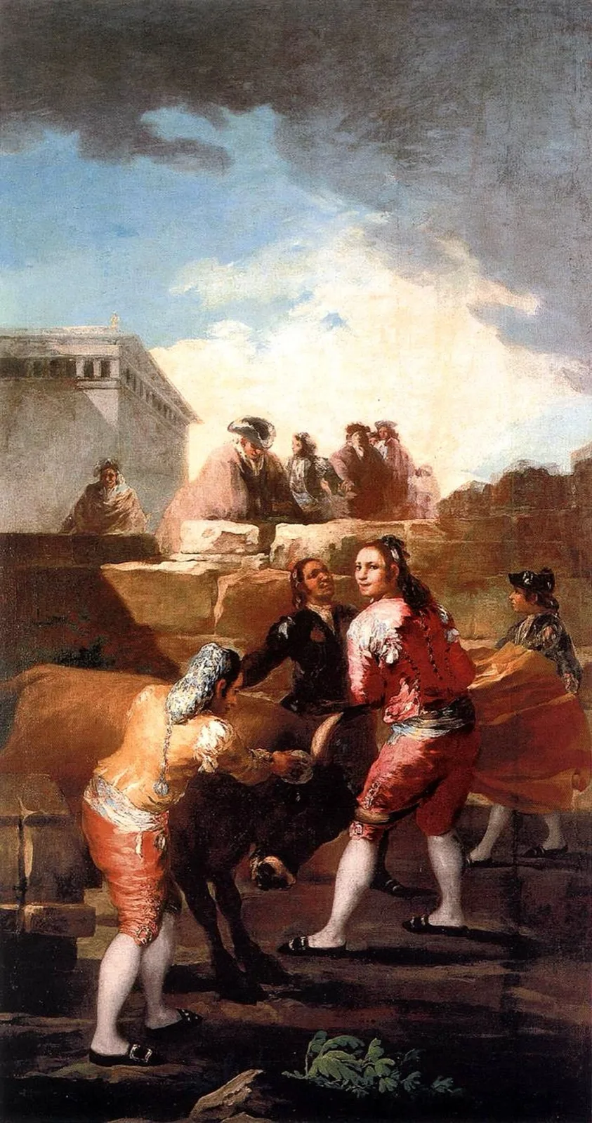 the bullfight