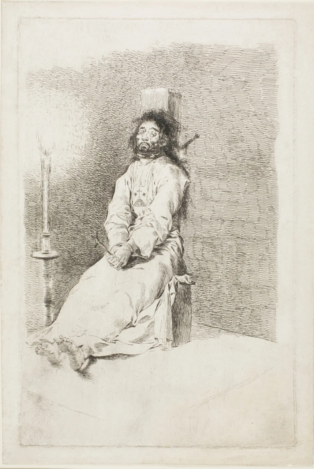Garroted Man