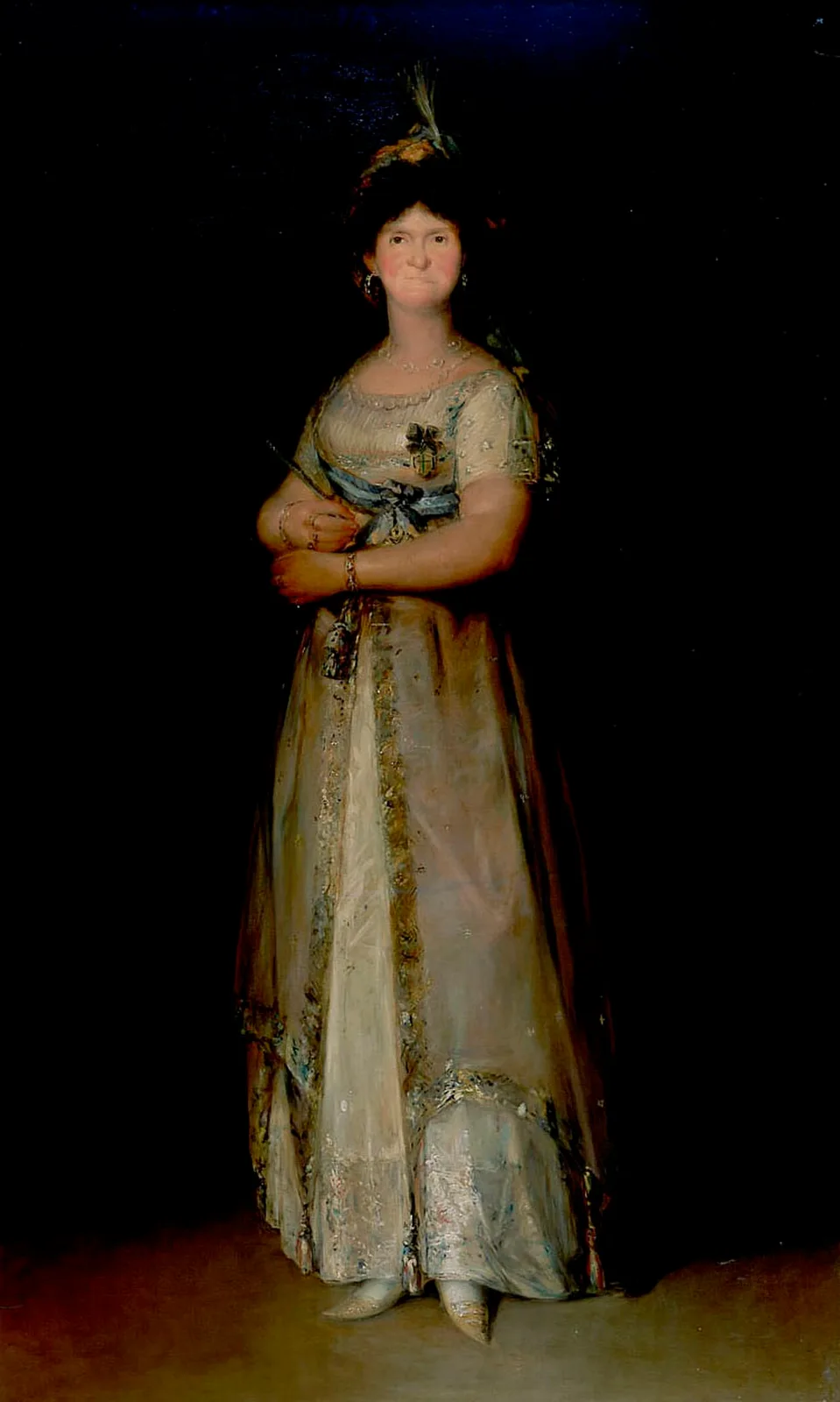 Maria Luisa of Parma in Court Dress