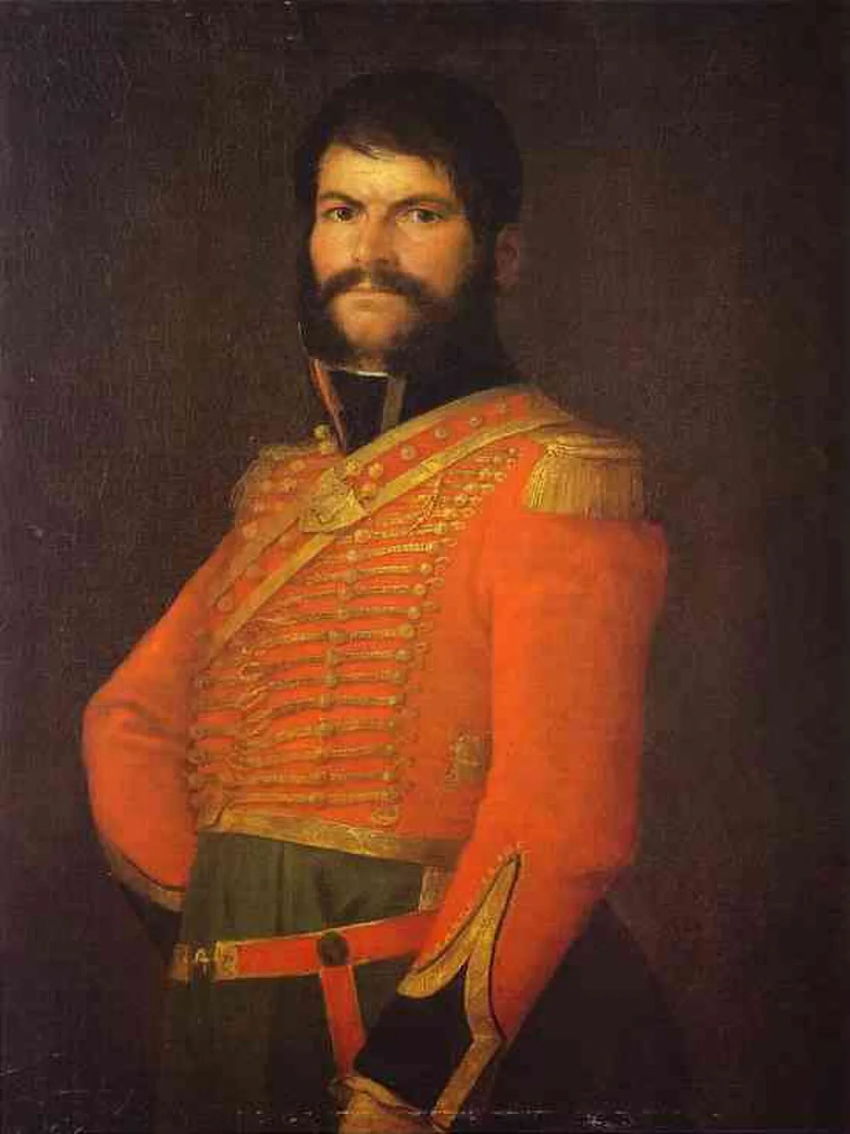 Portrait de Juan Martin Diez, the Determined