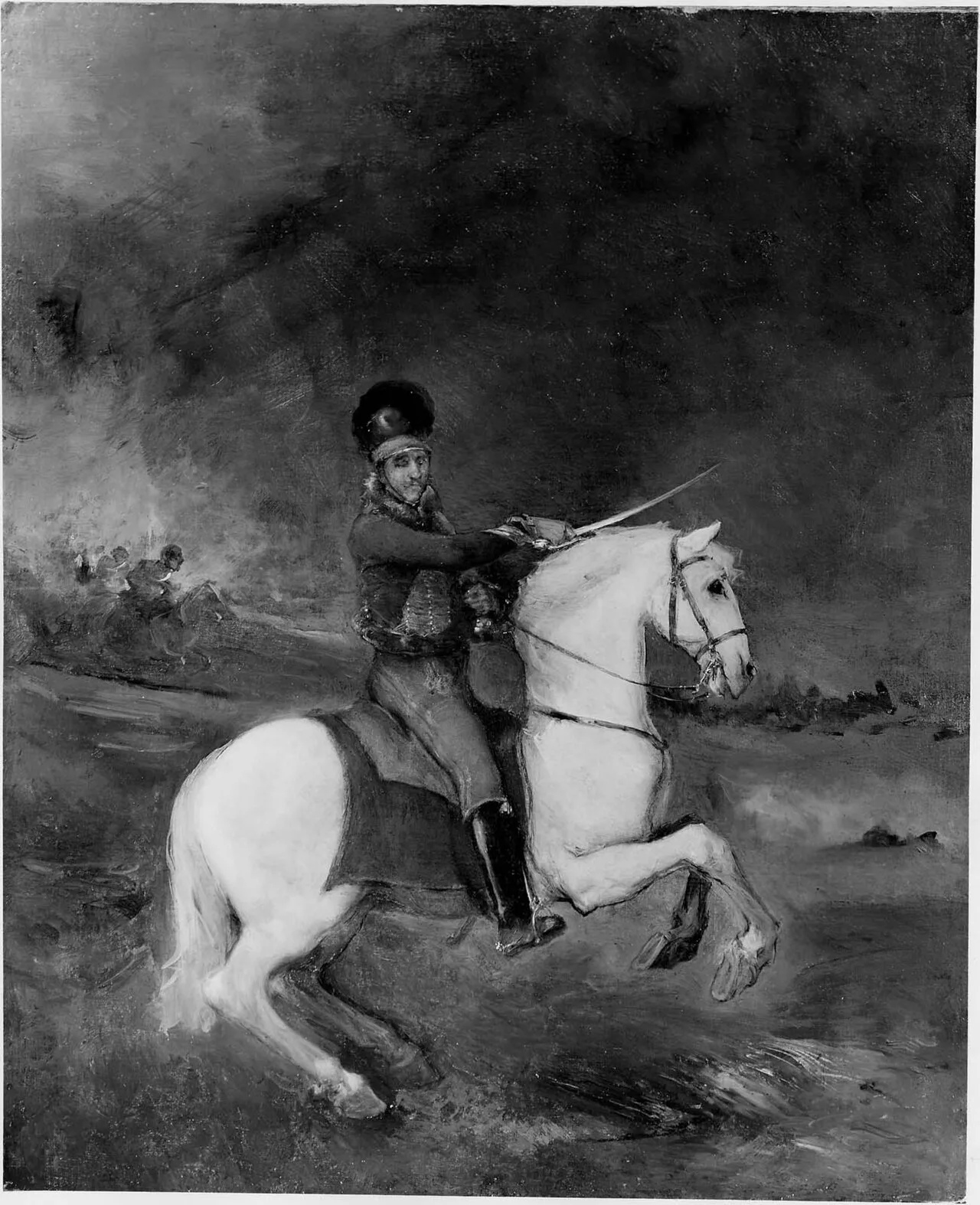 Officer on Horseback
