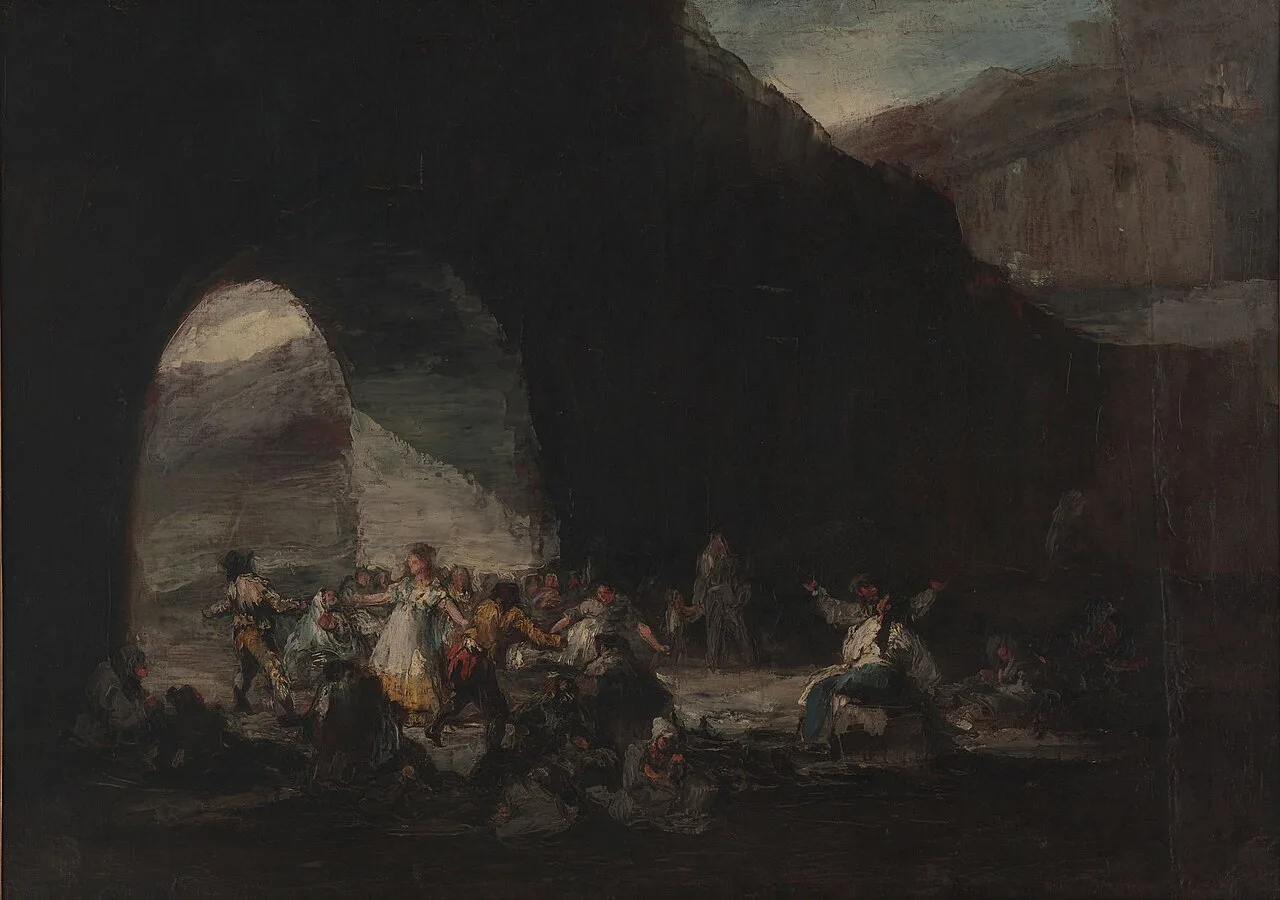 Popular Party Under a Bridge or Popular Dance