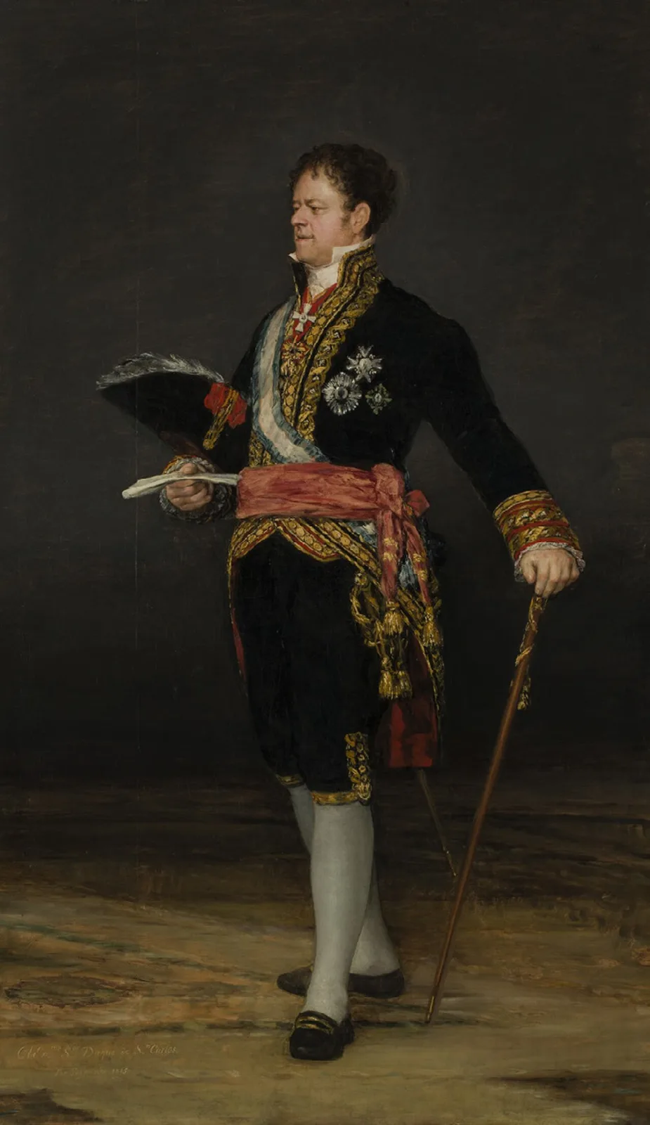 Portrait of the Duke of San Carlos