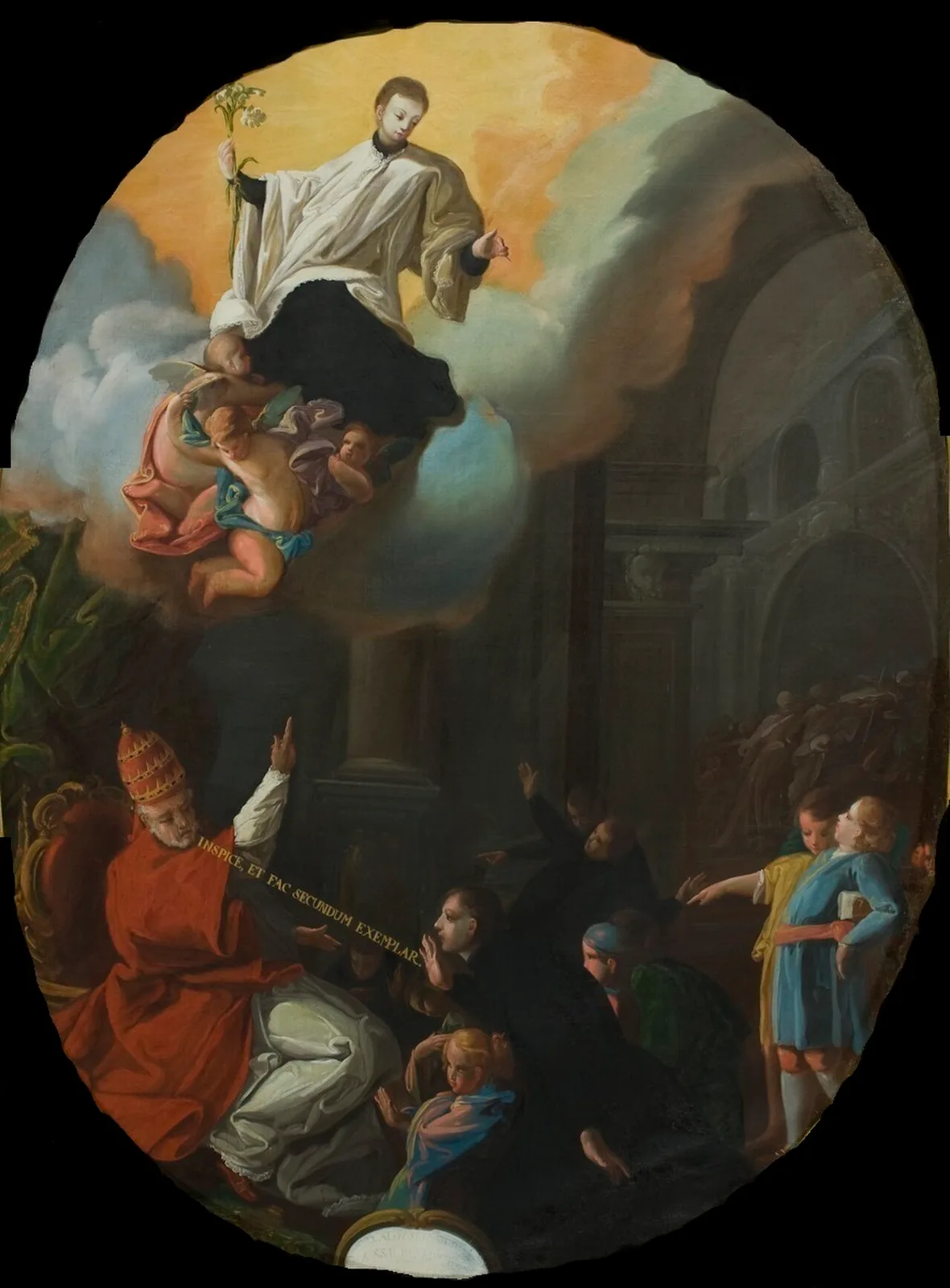 Consecration of Aloysius Gonzaga as patron saint of youth