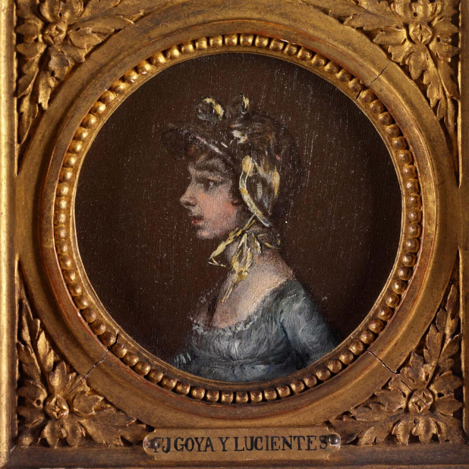 Portrait of Cesárea Goicoechea y Galarza