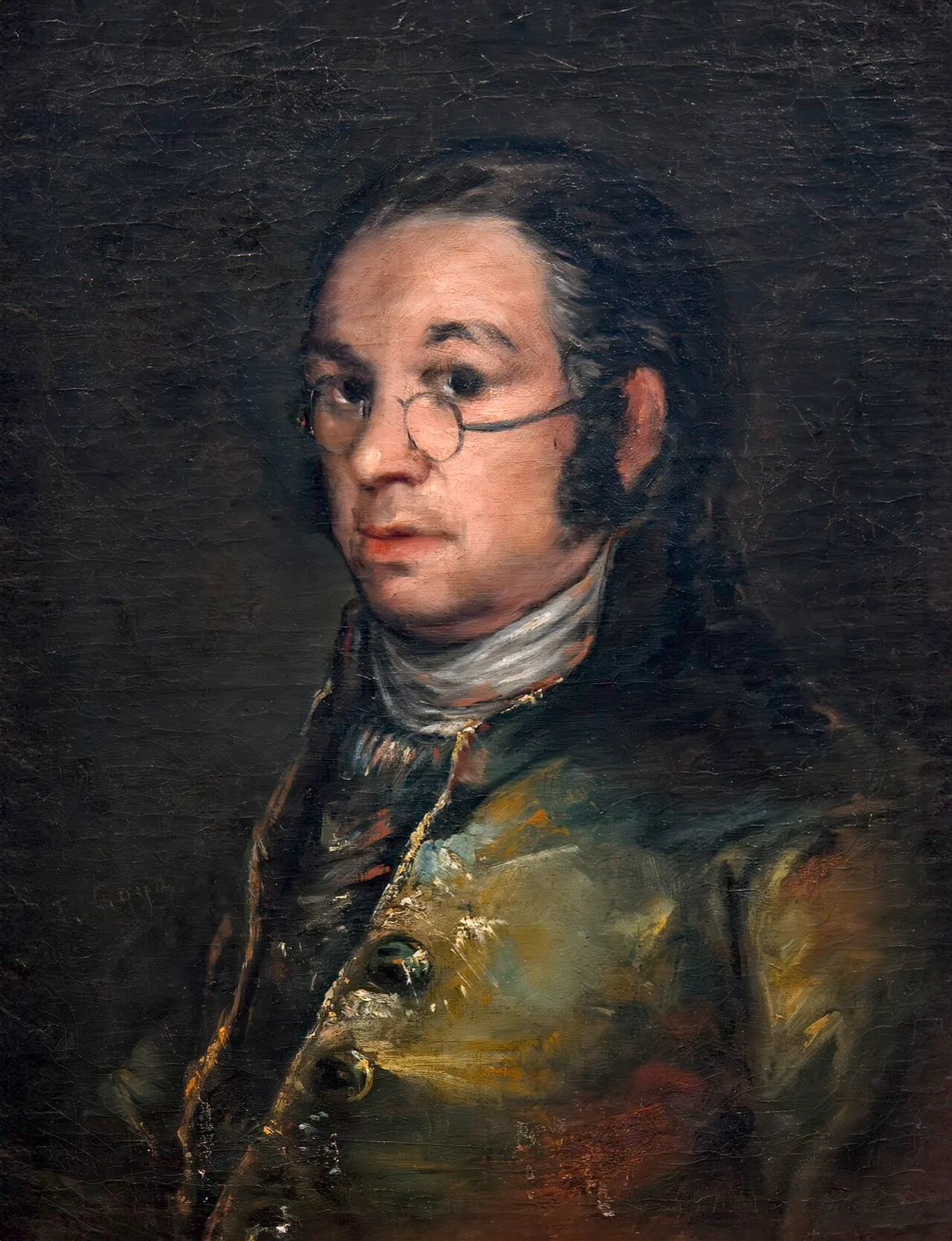 Self portrait with spectacles