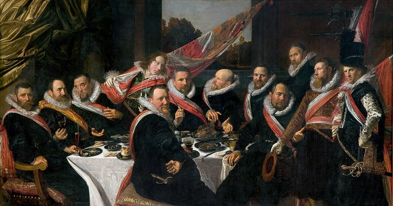 The Banquet of the Officers of the St George Militia Company in