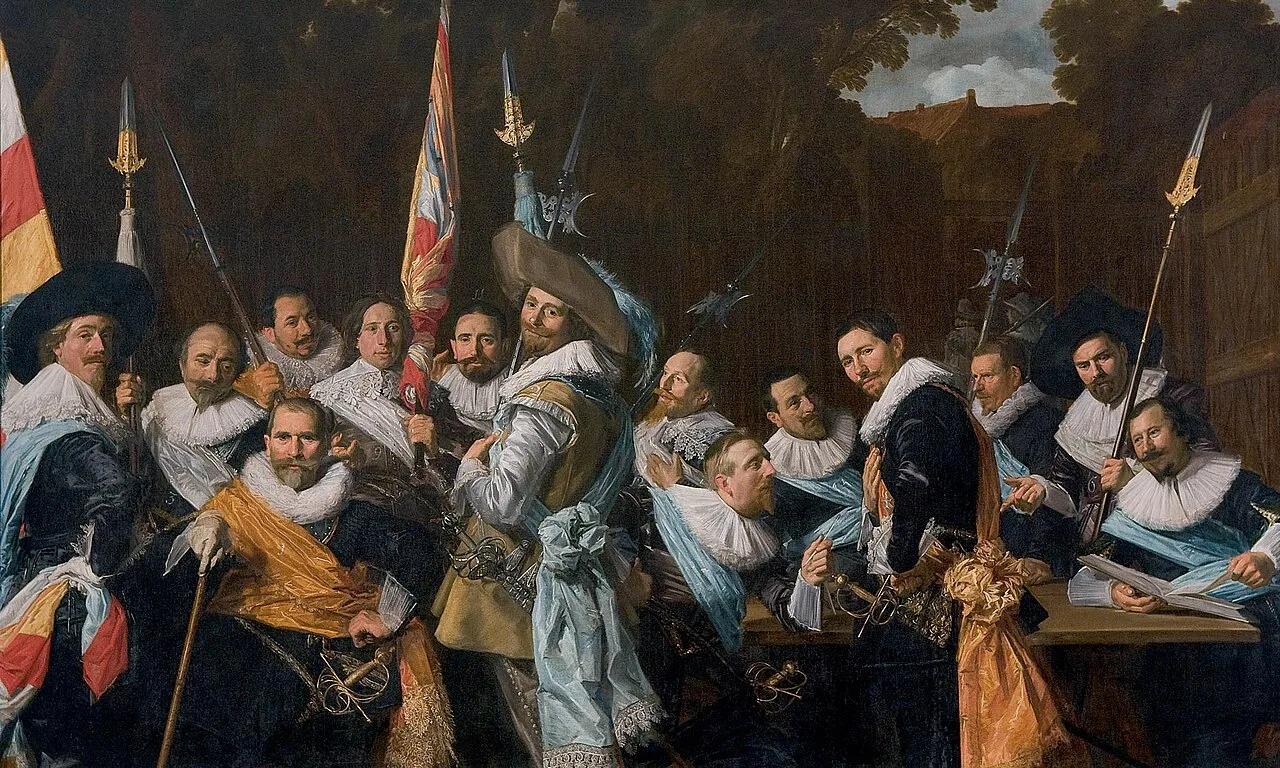 The Officers of the St Adrian Militia Company in