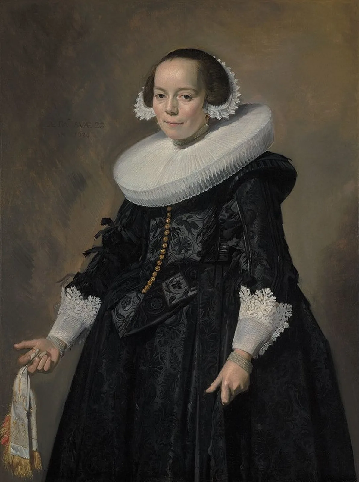 Portrait of a woman aged 28