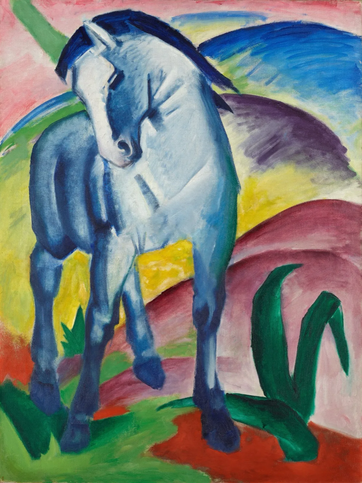 Blue Horse II (No. 1)