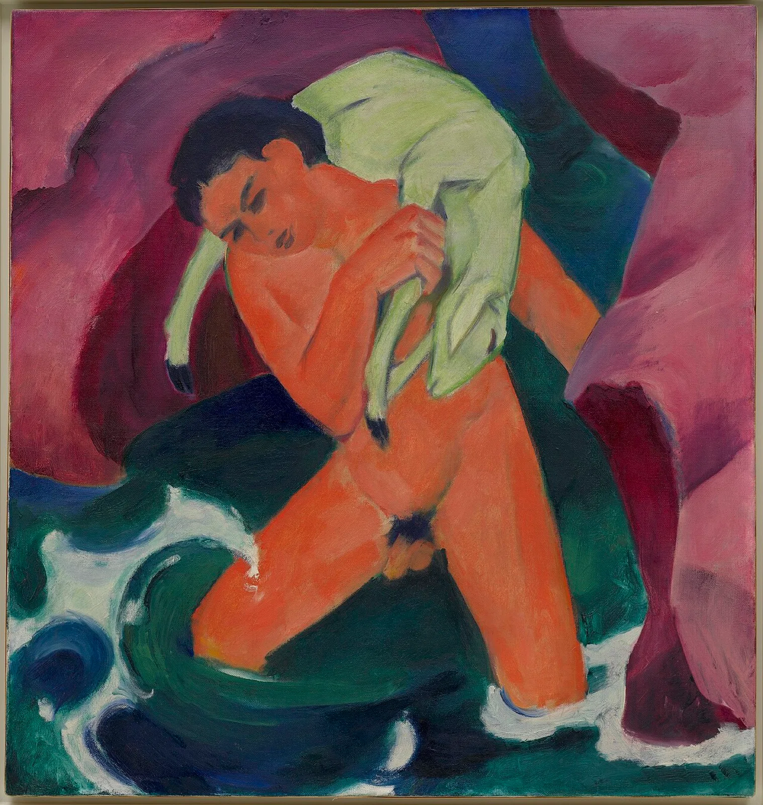 Young Boy with a Lamb; The Good Shepherd