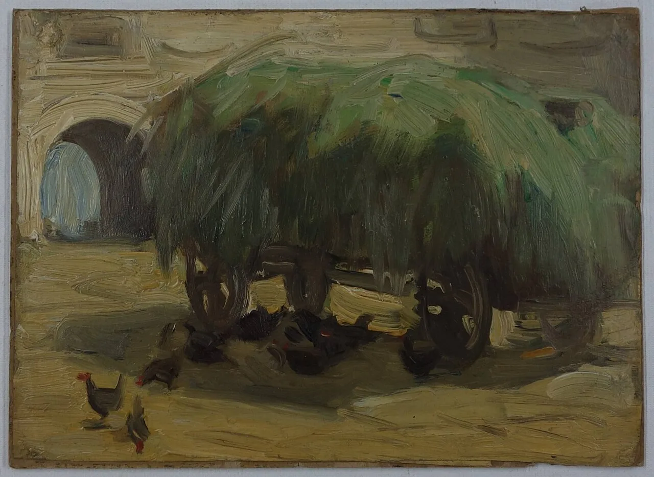 Hay wagon