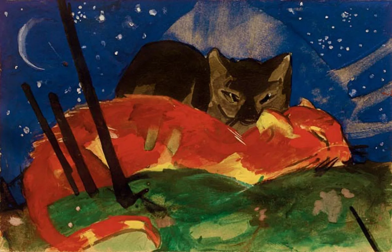 Zwei Katzen