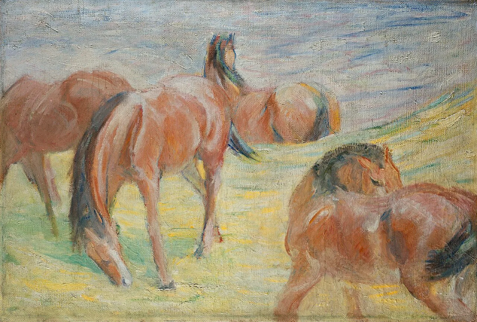 Grazing Horses I