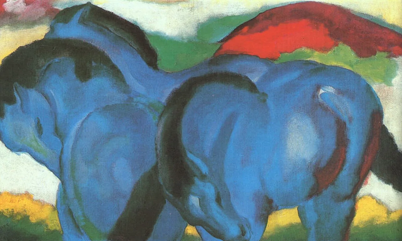 Small Blue Horses