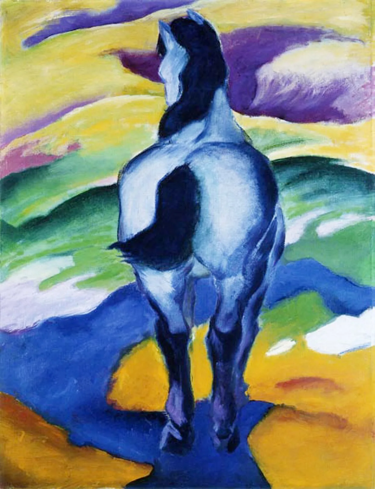 Blue Horse II (No. 2)