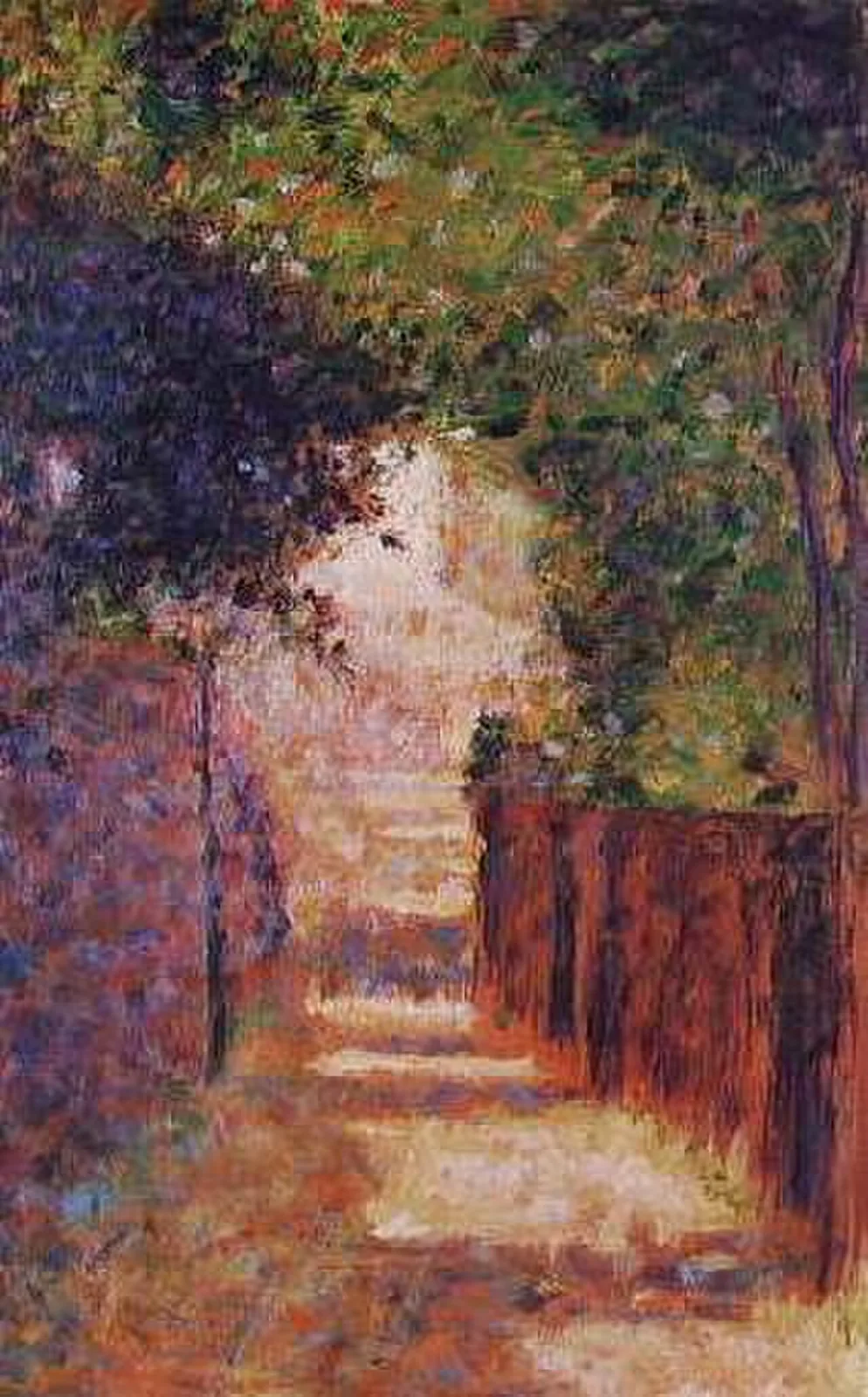 The Rue St. Vincent, Paris, in Spring