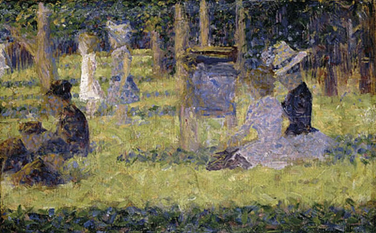 Study for "Bathers at Asnières" (No. 2)