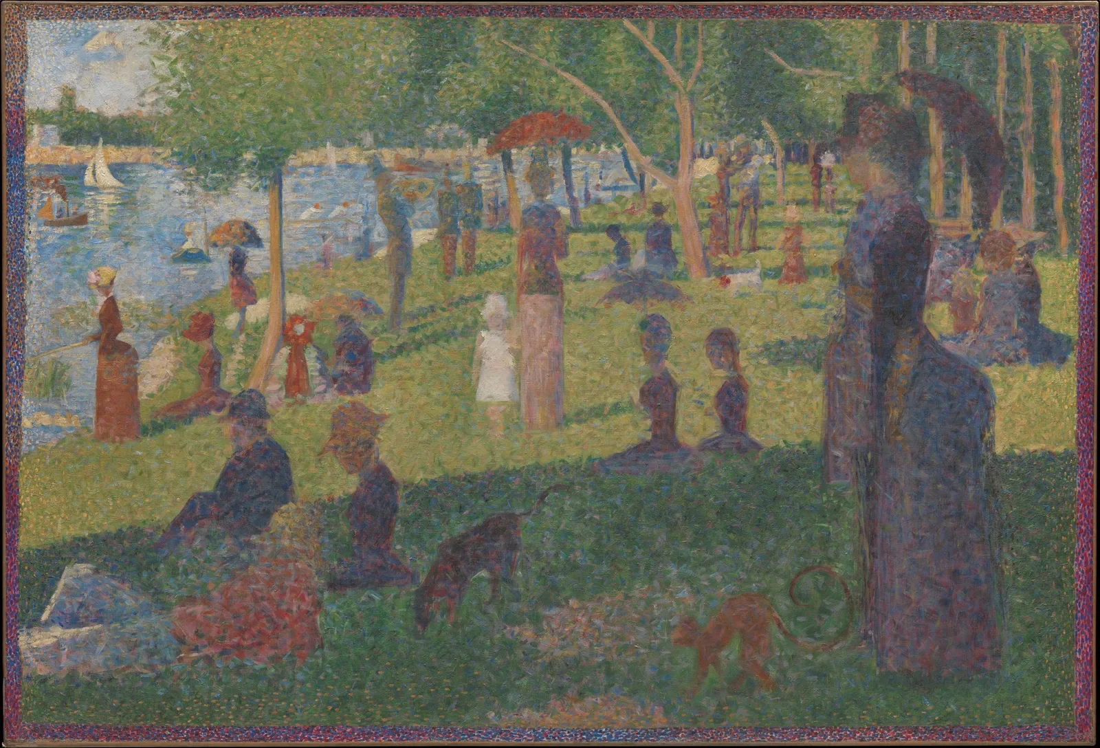 Study for "A Sunday on La Grande Jatte" (No. 2)