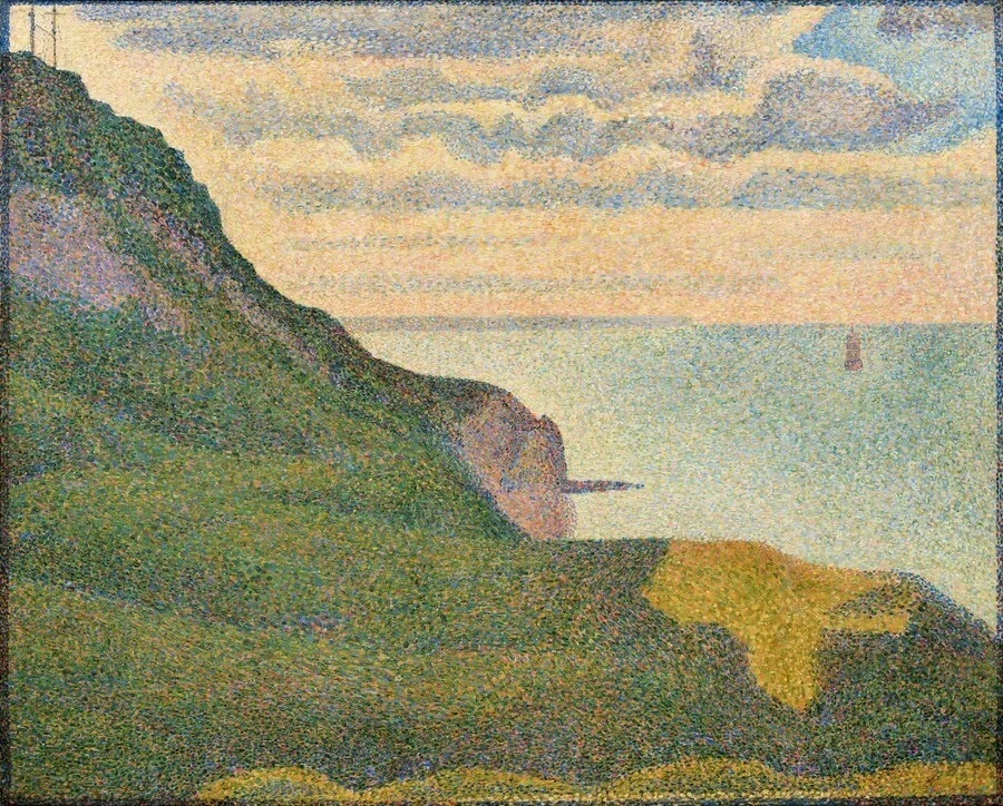 Seascape at Port-en-Bessin, Normandy