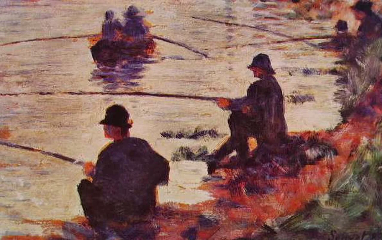 The Anglers, Study for la Grande Jatte