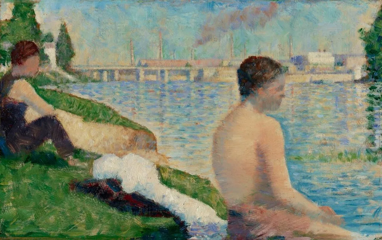 Study for "Bathers at Asnières" (No. 3)