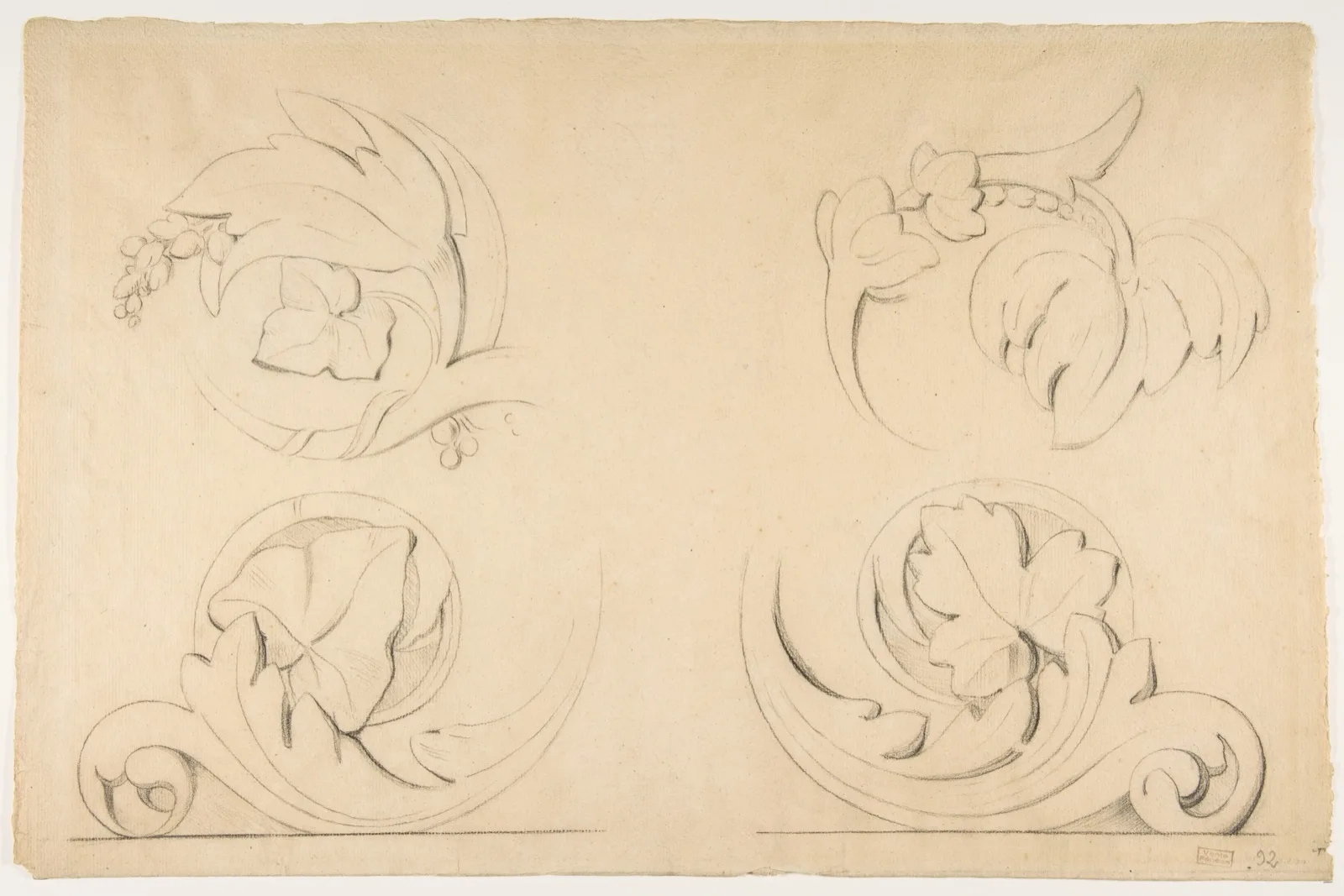 Architectural Motifs: Four Rinceaux