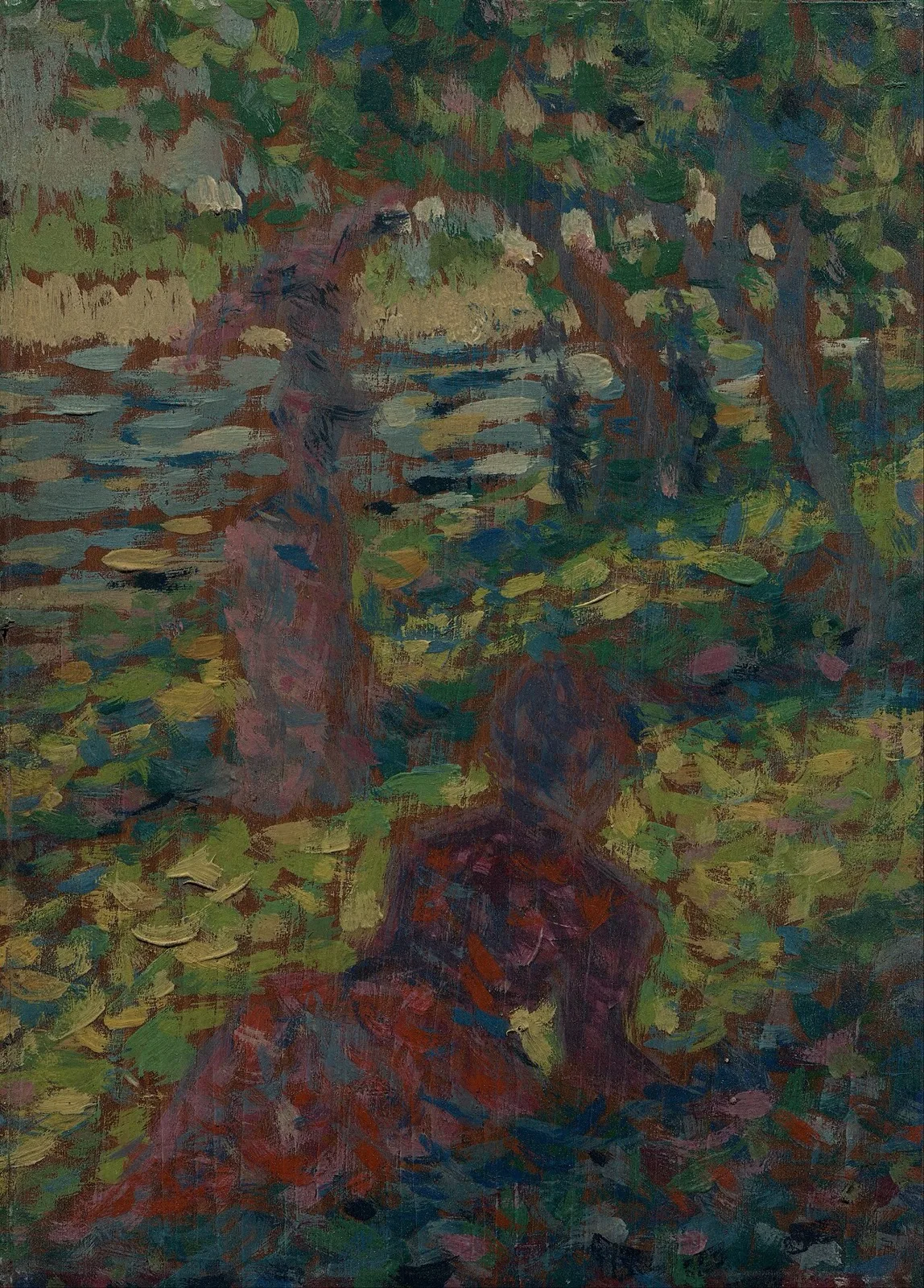 Woman in a Park