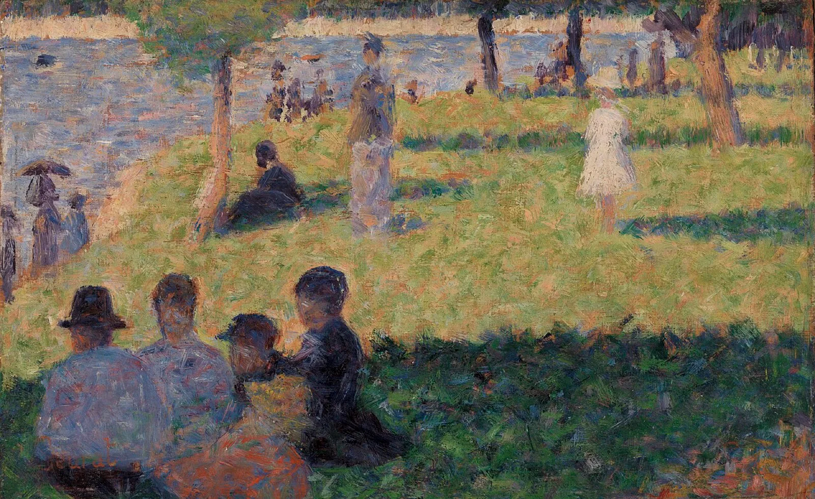 Group of Figures (Study for "Un dimanche à la Grande Jatte")