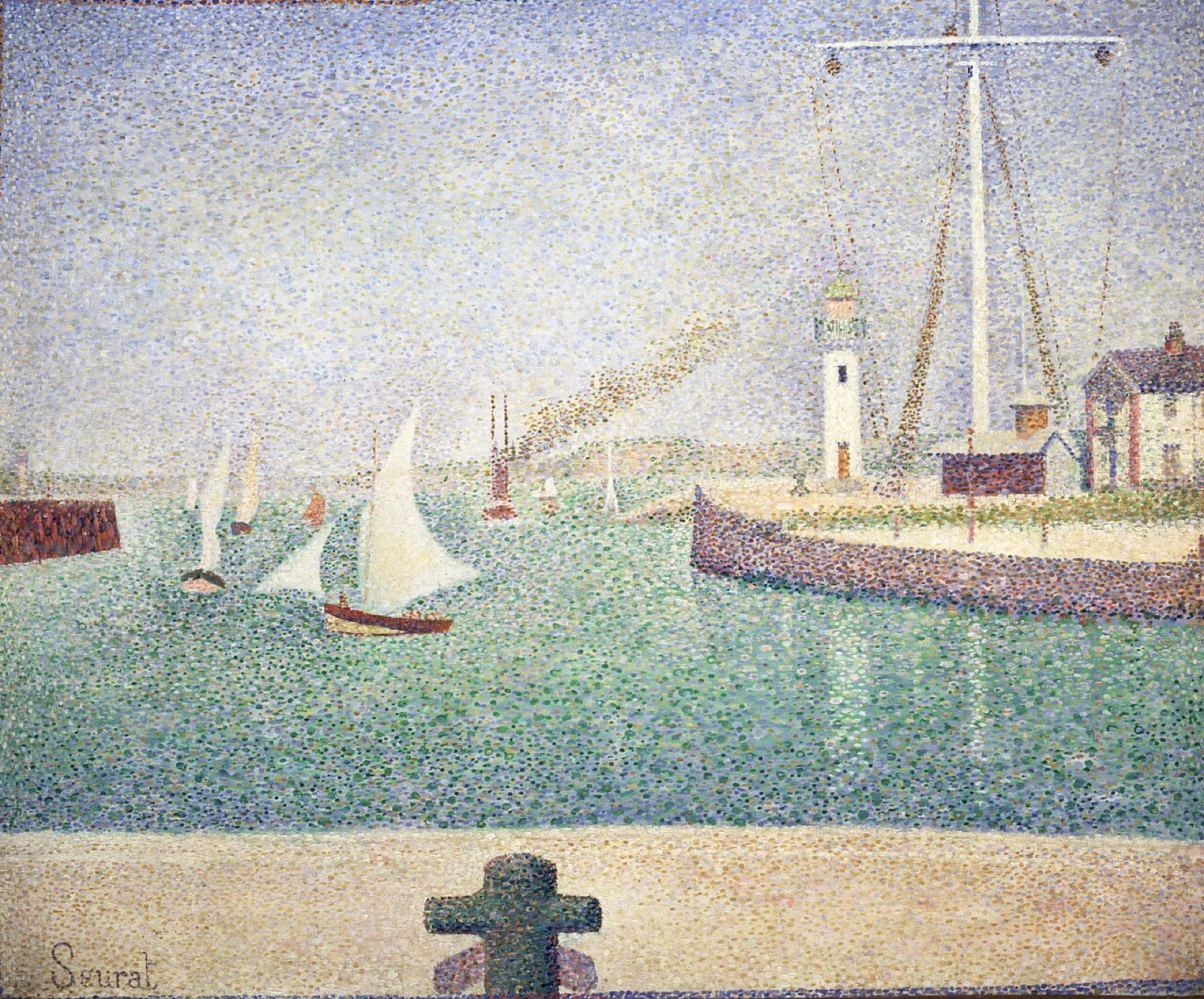Entrance of The Port of Honfleur (Entrée du port d’Honfleur)