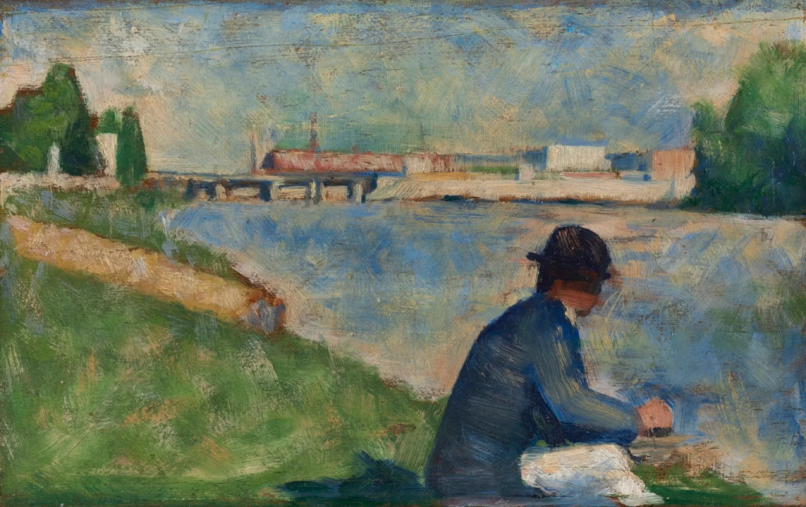 Study for "Bathers at Asnières" (No. 1)