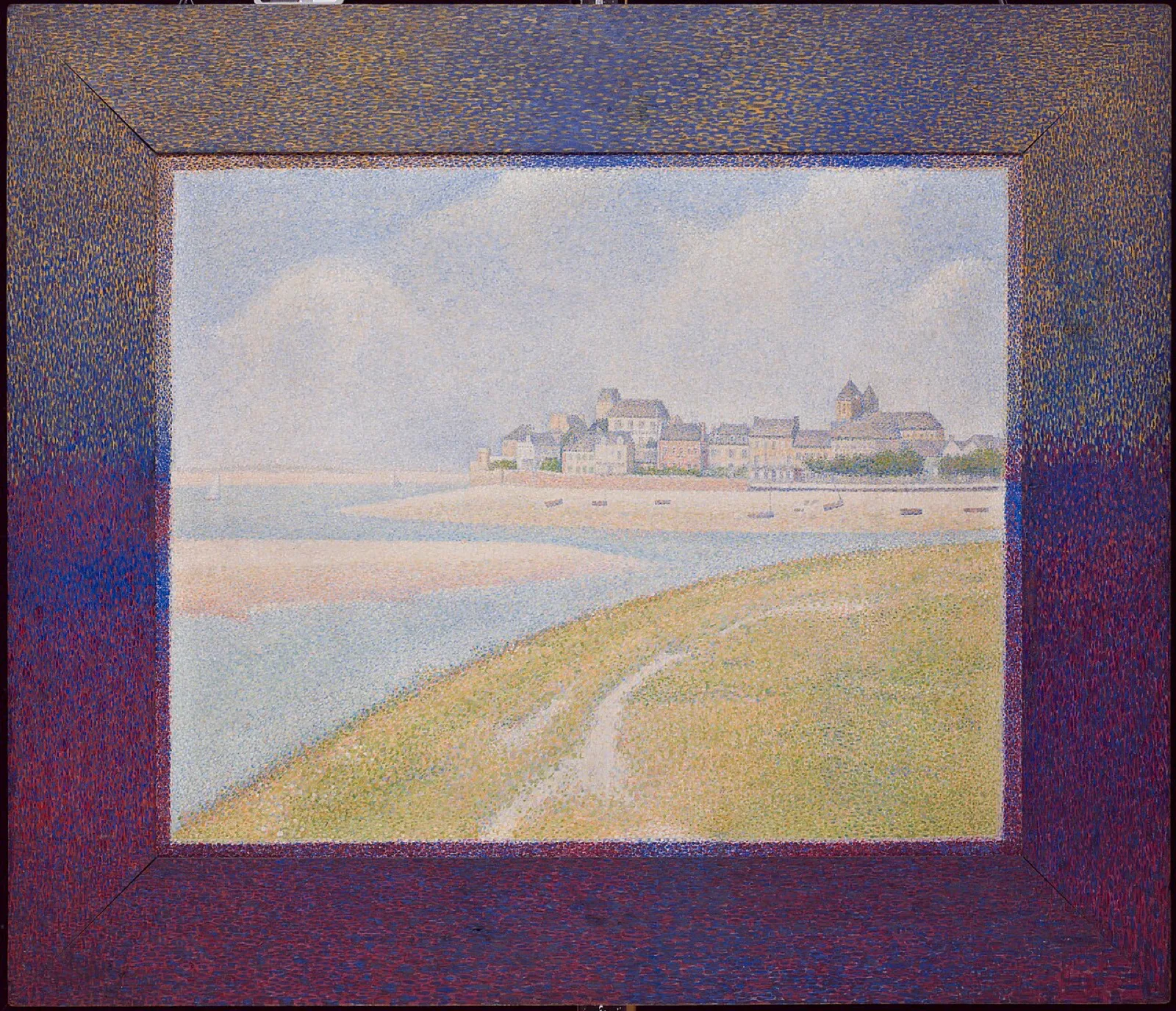 View of Le Crotoy from Upstream