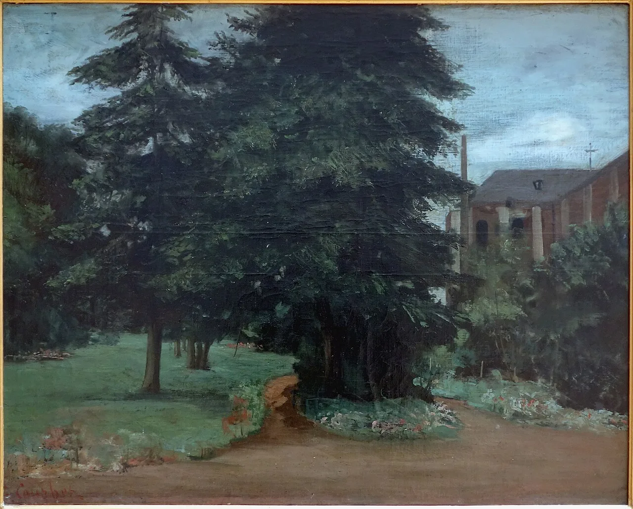 Le jardin de l'abbaye de Loos-lez-Lille