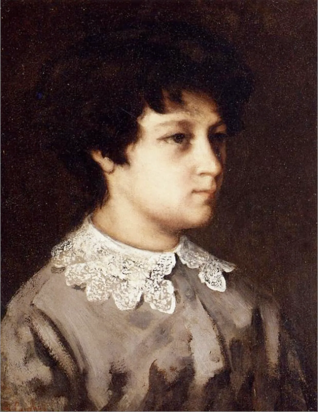 Portrait of a Girl from Salins