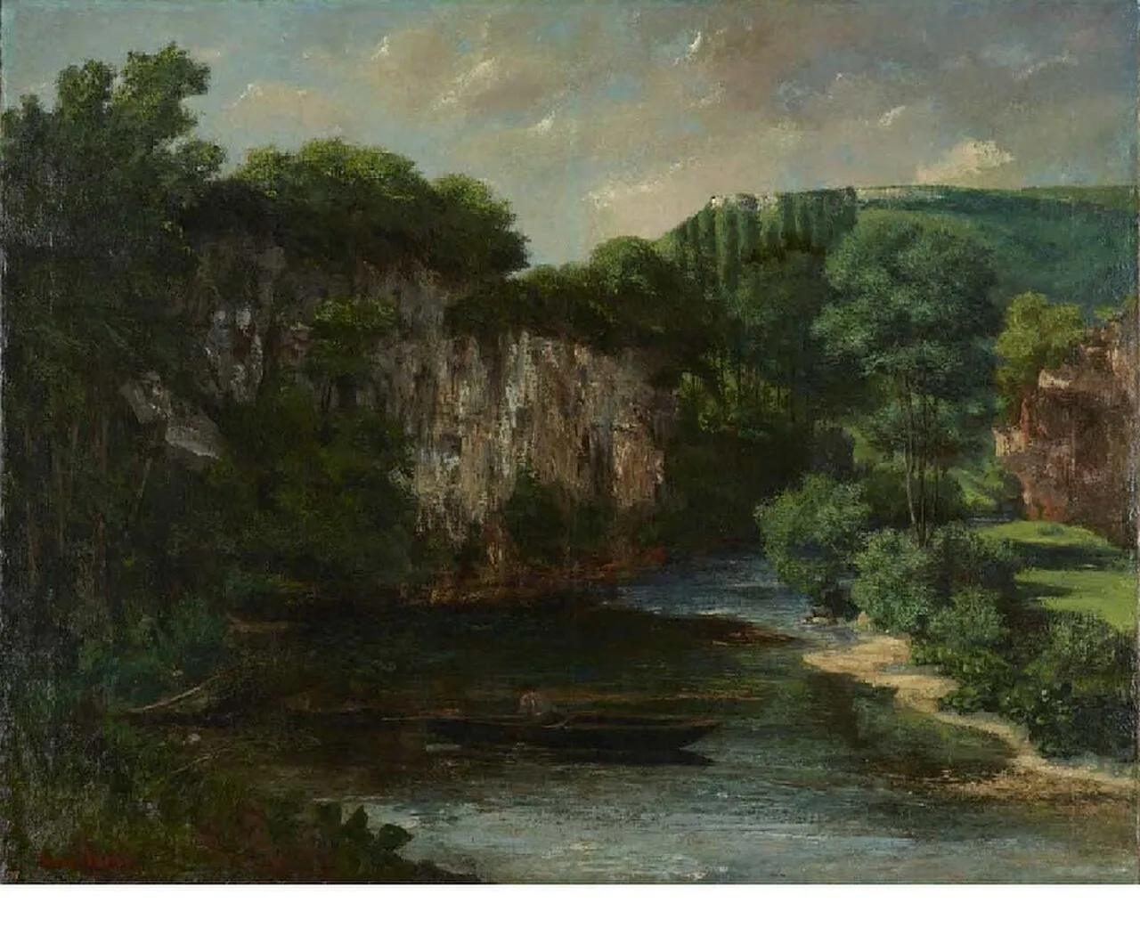 La roche Oraguay, vallon de Maisières, Doubs