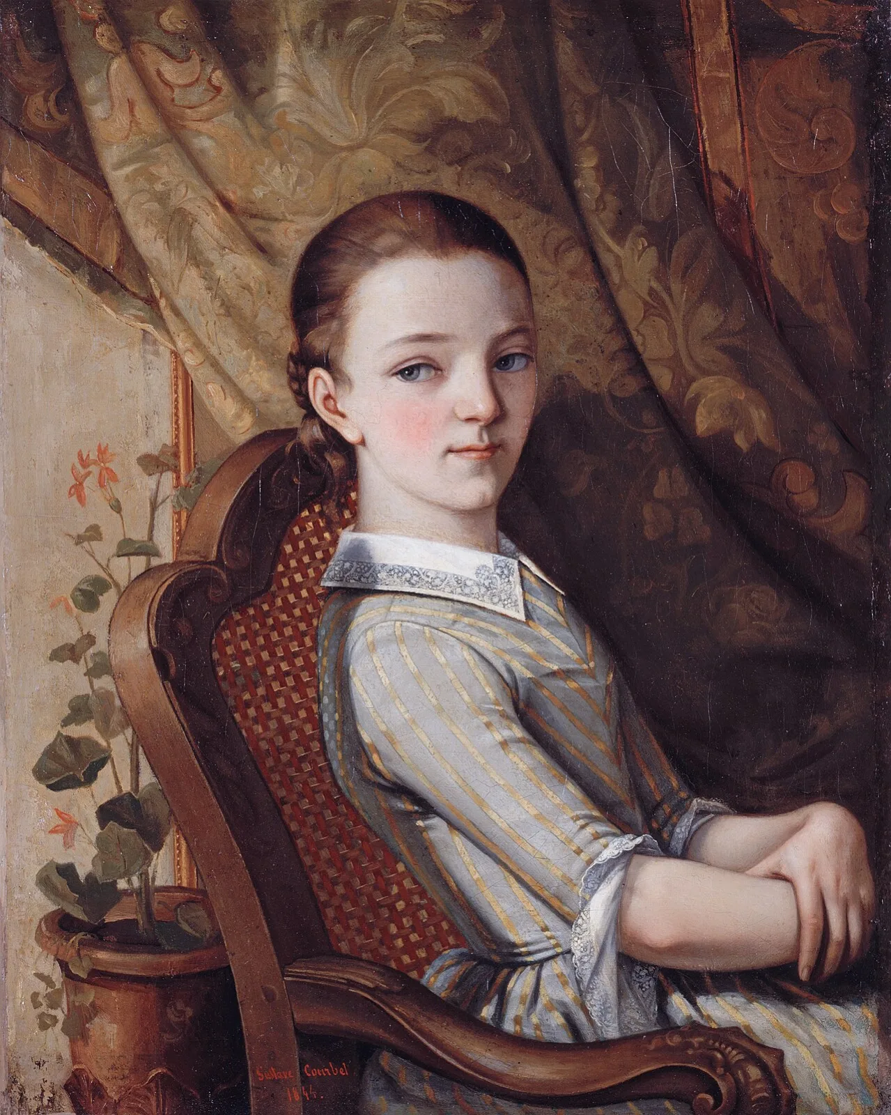 Portrait de Juliette Courbet (No. 1)