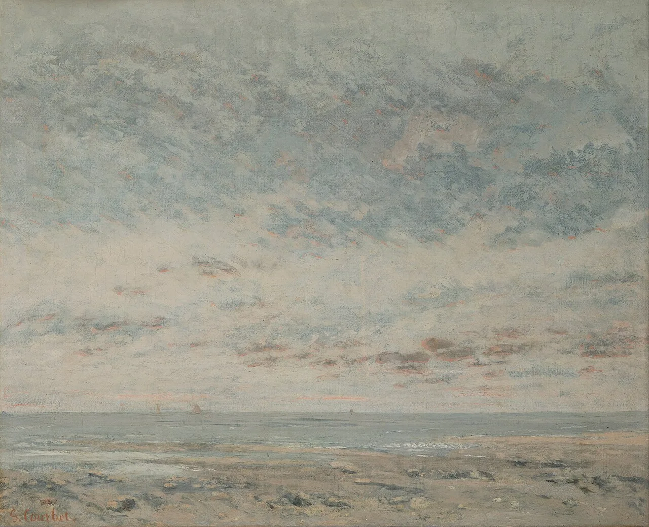 Low Tide at Trouville