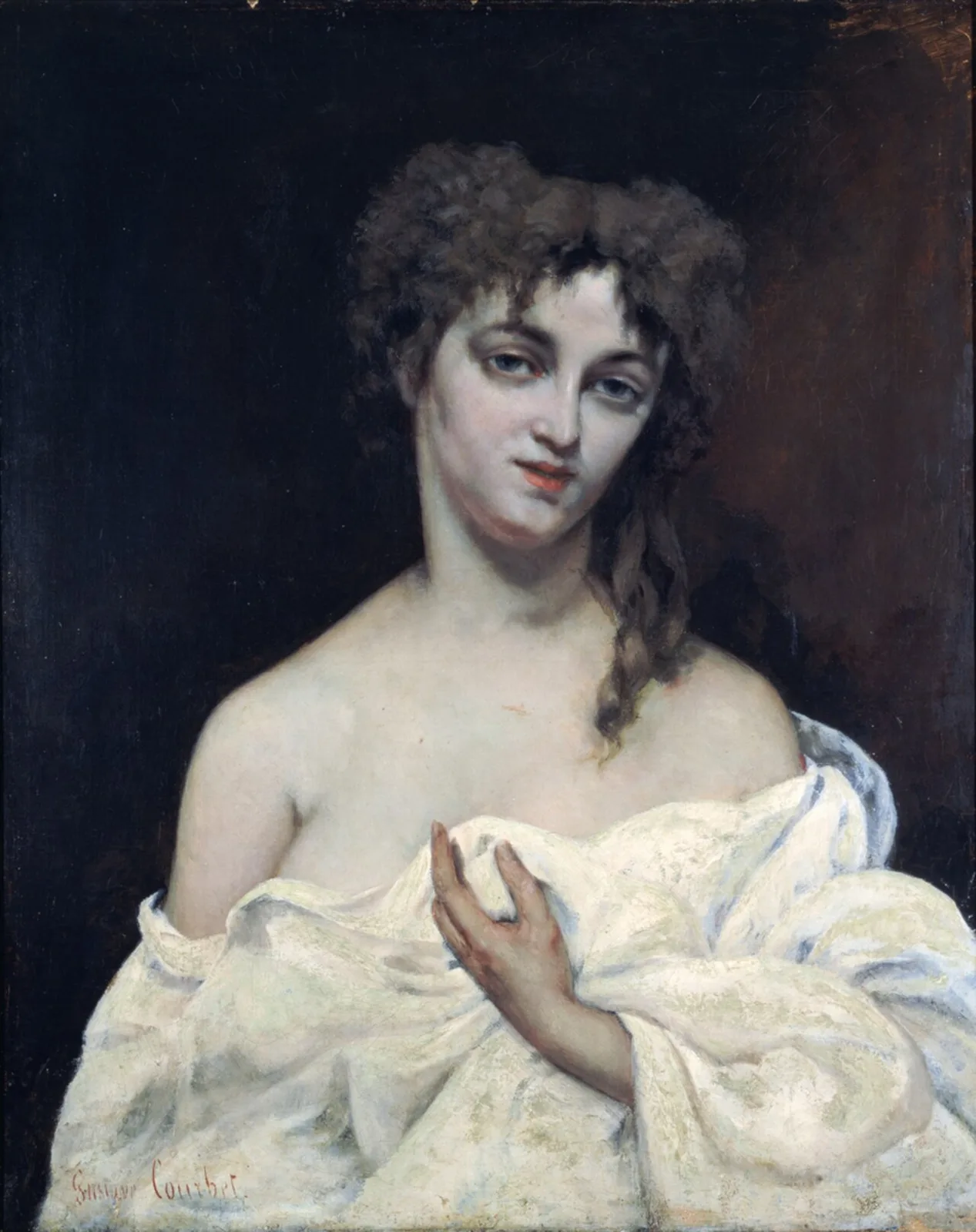 Woman with Bared Breast