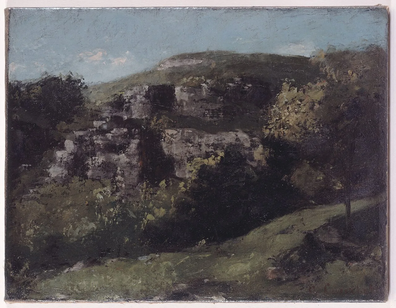 Rochers à Ornans