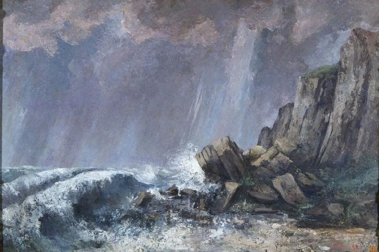 The Waterspout, Étretat