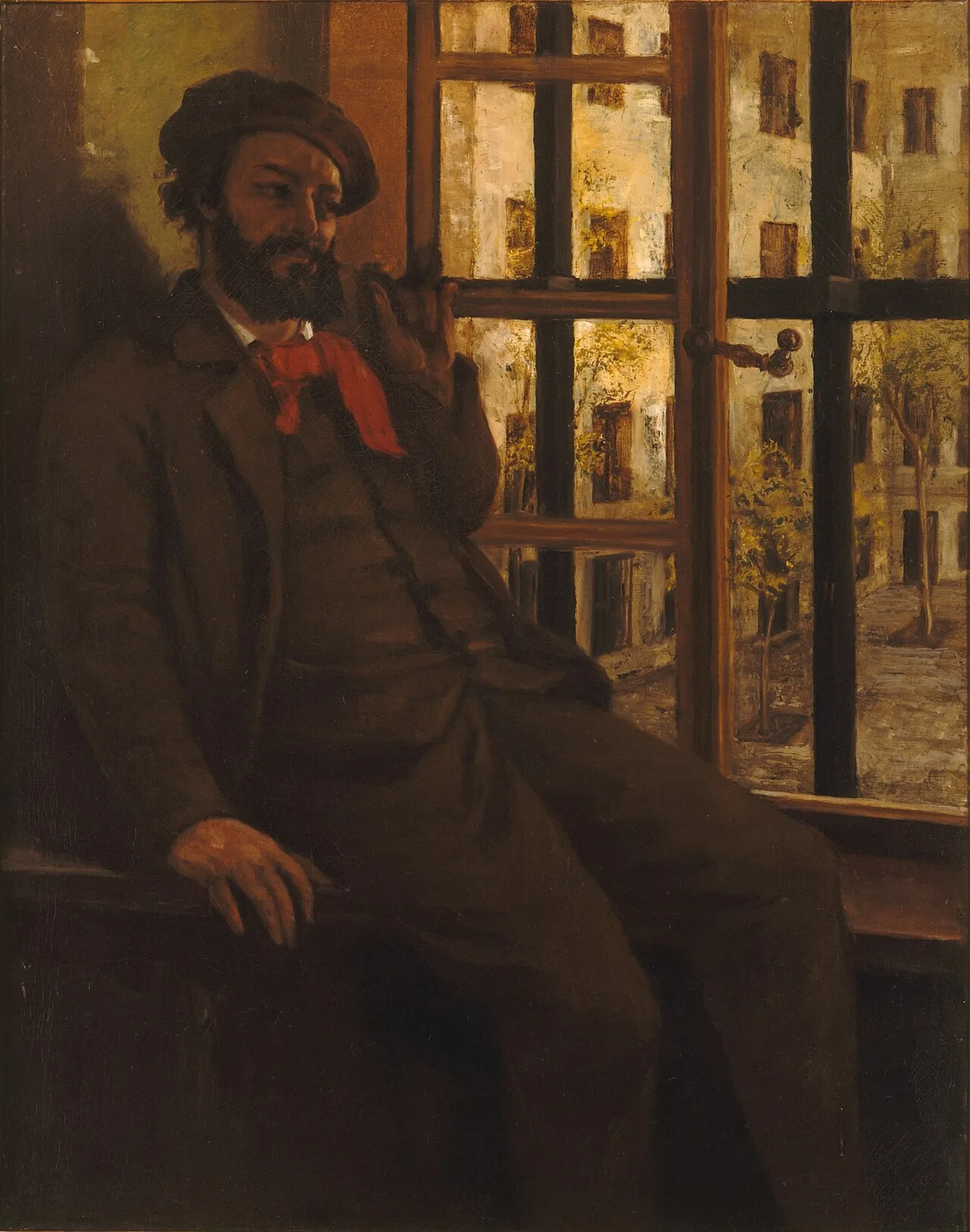 Self-Portrait at Sainte-Pélagie