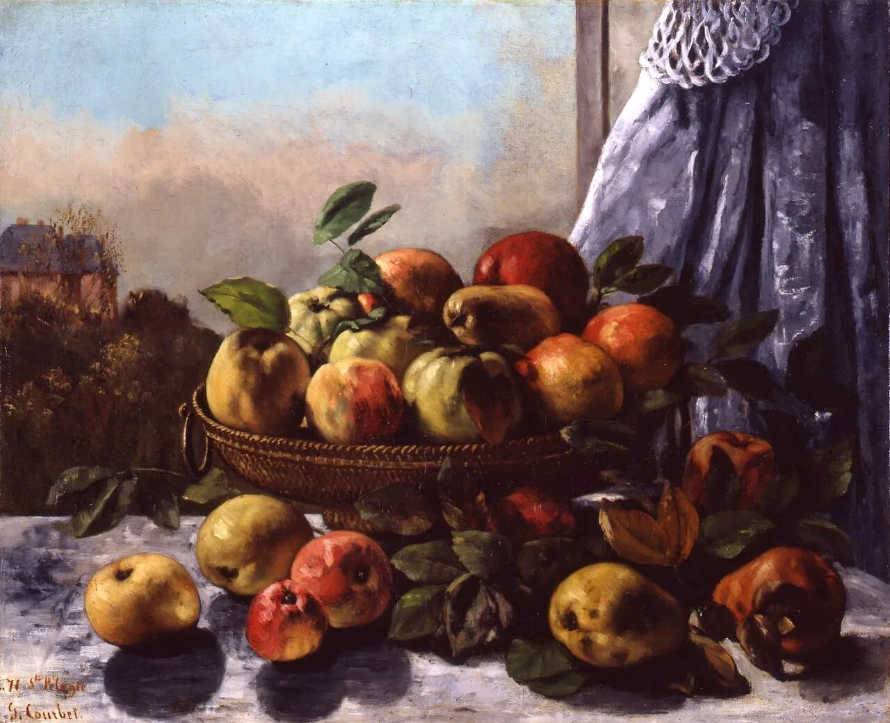 Fruits dans une corbeille