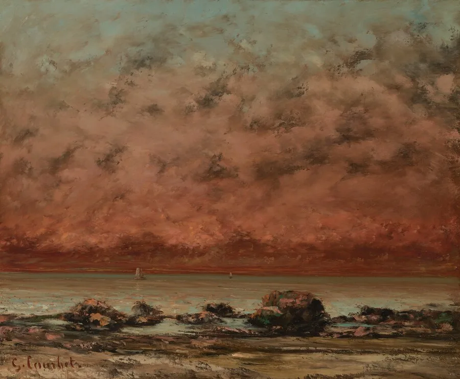The Black Rocks at Trouville